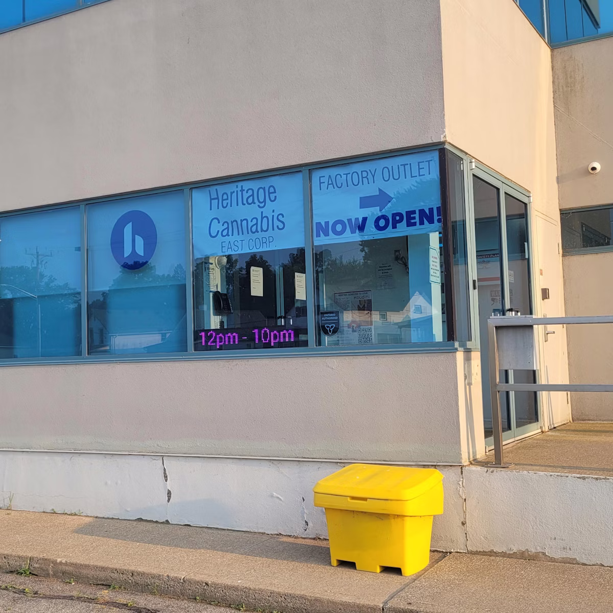 Heritage Cannabis East Factory Outlet