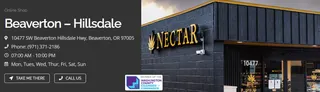 Nectar - Beaverton Beaverton Hillsdale Hwy